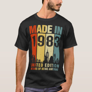 40. Geburtstag Made in 1983 Limited Edition 40 Yea T-Shirt