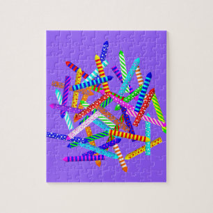 40. Geburtstag mit Kerzen Puzzle