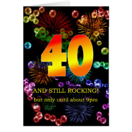 40. Geburtstag noch rocken