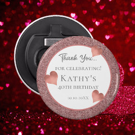 40. Geburtstag Party Geschenk Deep Champaign Flaschenöffner