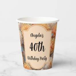 40. Geburtstag Party Pappbecher