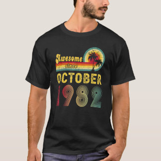40. Geburtstag Phantastisch seit Oktober 1982 40 J T-Shirt
