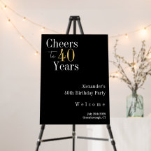 40. Geburtstag Schreit auf 40 Jahre Black Gold Par