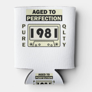 40. Geburtstag Shirt - 1981 Kassette Dosenkühler