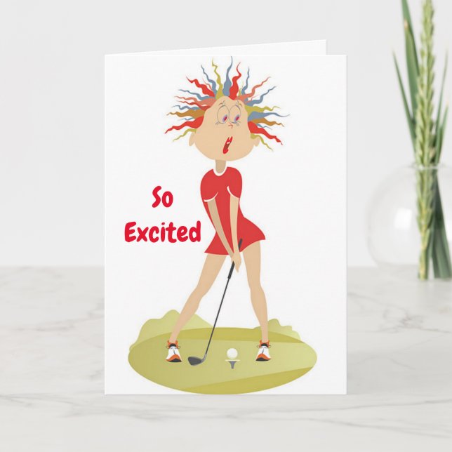 **40. GEBURTSTAG SPASS FÜR GOLFER** Card Karte (Vorderseite)