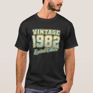 40. Geburtstag Vintag 1982 Limited Edition 40. An T-Shirt