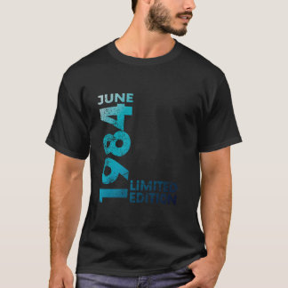 40. Geburtstag Vintag 1984 Juni 40 Jahre Frauen T-Shirt