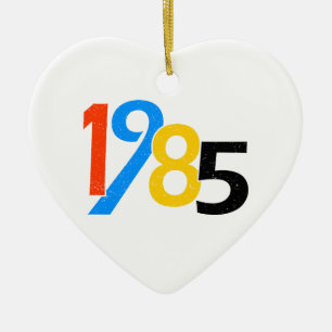 40. Geburtstag Vintag 1985 40 Jahre alte Geschenke Keramik Ornament