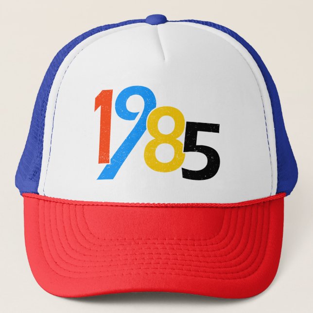 40. Geburtstag Vintag 1985 40 Jahre alte Geschenke Truckerkappe (Vorderseite)