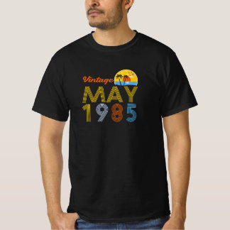 40. Geburtstag Vintag Mai 1985 40 Jahre Alte Gesch T-Shirt