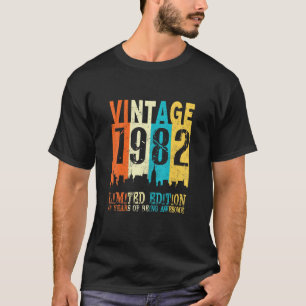 40. Geburtstag Vintage 1982 40 Jahre alt T-Shirt