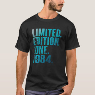 40. Geburtstag Vintage 1984 Juni 40 Jahre Männer F T-Shirt
