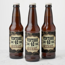 40. Geburtstag Vintages Thema Geburtstagsparty Nap