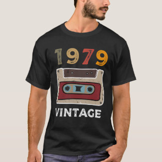 40. Geburtstags-Geschenk Vintages 1979 - Mann und T-Shirt