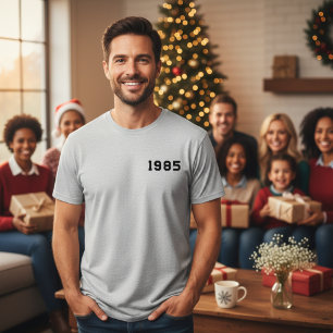 40. Geburtstags-T-Shirt 1985 Vintage   Frauen werd T-Shirt