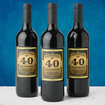 40. Geburtstagsfeier Black & Gold Standards