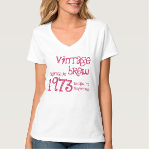 40. Geburtstagsgeschenk 1973 Vintage Brew T-Shirt
