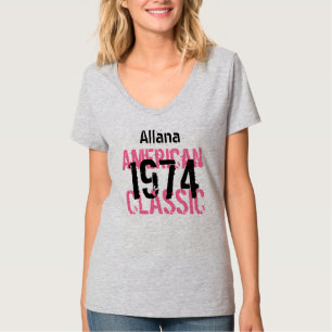 40. Geburtstagsgeschenk 1974 Amerikanischer Klassi T-Shirt