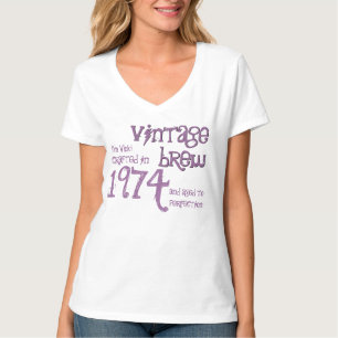 40. Geburtstagsgeschenk 1974 oder JEDES JAHR Vinta T-Shirt