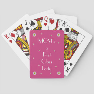 40. Geburtstagsgeschenk Mama Spielkarten