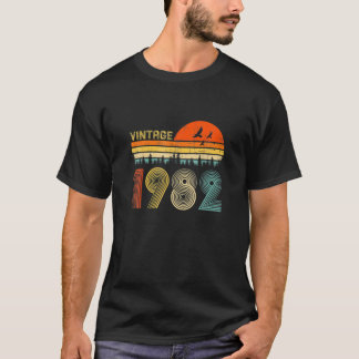 40. Geburtstagsgeschenk Vintag 1982 Retro-Tag 40 J T-Shirt
