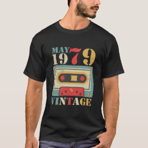 40. Geburtstagsgeschenk Vintag im Mai 1979 40. T-Shirt