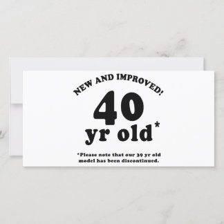 40. Geburtstagsgeschenke
