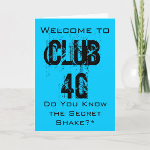 40. Geburtstagskarte Karte