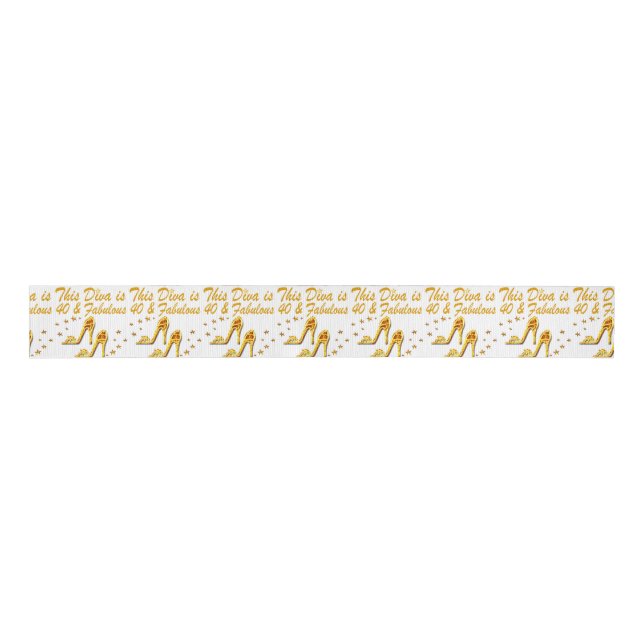 40. GOLDSCHUHE RIPSBAND (Vorderseite)