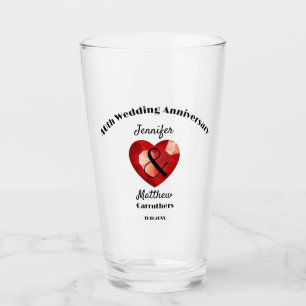 40. Hochzeitspende Personalisiert Glas