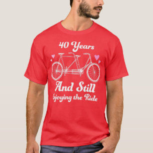 40. Hochzeitstag 40 Jahre gemeinsam Geschenk I T-Shirt