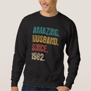 40 Hochzeitstag für seinen Phantastischen Ehemänne Sweatshirt