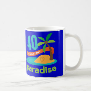 40. Hochzeitstag-lustiges Geschenk für sie Tasse