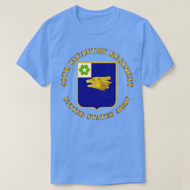 40. Infanteriebehandlung X T-Shirt (Design vorne)