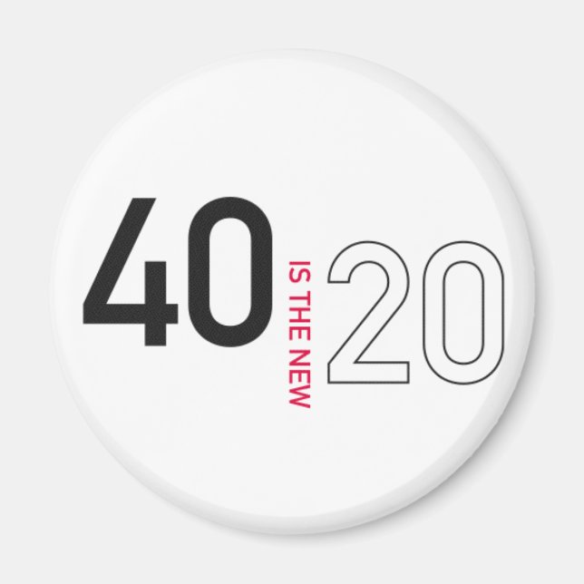 40 ist der neue 20-Magnet II Magnet (Vorne)