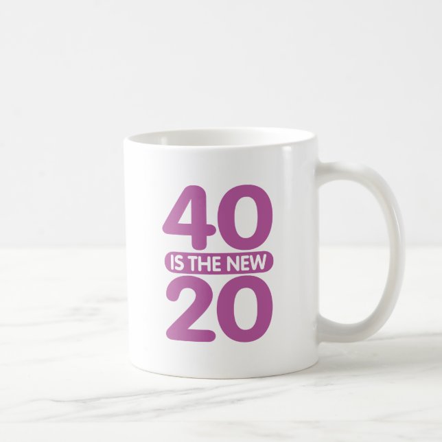 40 ist die neuen 20 kaffeetasse (Rechts)