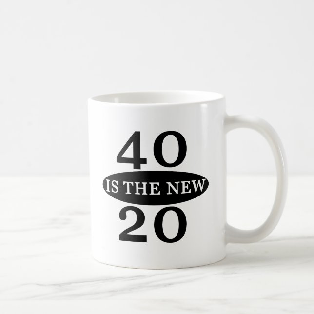 40 ist die neuen 20 tasse (Rechts)