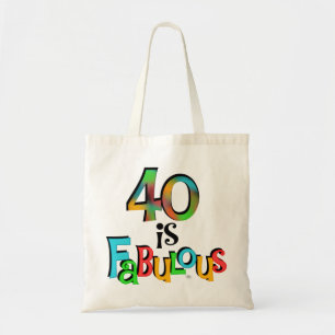 40 ist fabelhafte Geburtstagsgeschenke und T - Shi Tragetasche