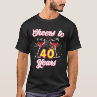 40 Jahre 40. Geburtstag Party Königin Stolz T-Shirt
