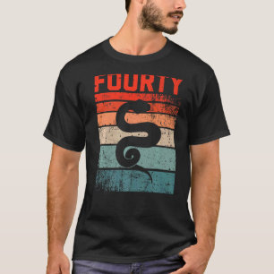 40 Jahre alt 40. Geburtstag Schlange Reptil Mann F T-Shirt