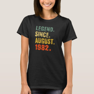 40 Jahre alt 40. Geburtstag seit August 1988 T-Shirt