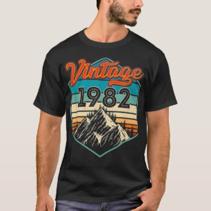 40 Jahre alt 40 Geburtstagsgeschenke Vintag 1982 R T-Shirt