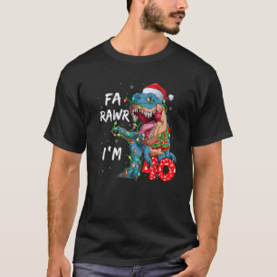 40 Jahre alt Fa Rawr Ich bin 40 Dinosaurier 40. Ge T-Shirt