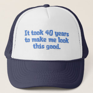 40 Jahre alt Truckerkappe
