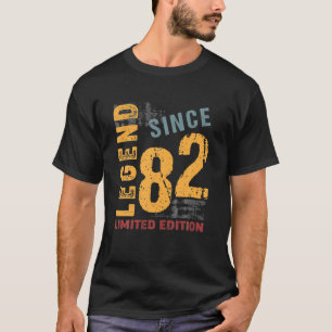 40 Jahre alt Vintag 1982 40. Geburtstagsdekoration T-Shirt