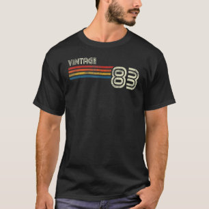 40 Jahre alt Vintage 1983 40. Geburtstag 6 T-Shirt