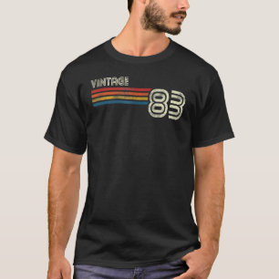 40 Jahre alt Vintage 1983  40. Geburtstag  6 T-Shirt