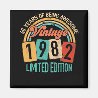 40 Jahre alt von 1982 Phantastisch sein 40. Geburt