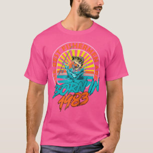 40 Jahre alte Fischerei Geboren 1983 40. Geburtsta T-Shirt