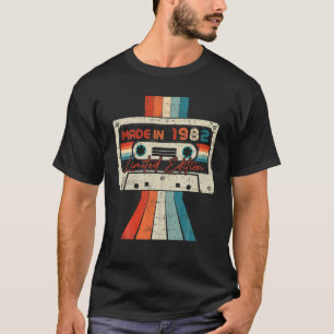 40 Jahre alte Geburtstagsgeschenke, 1982 Kassette T-Shirt